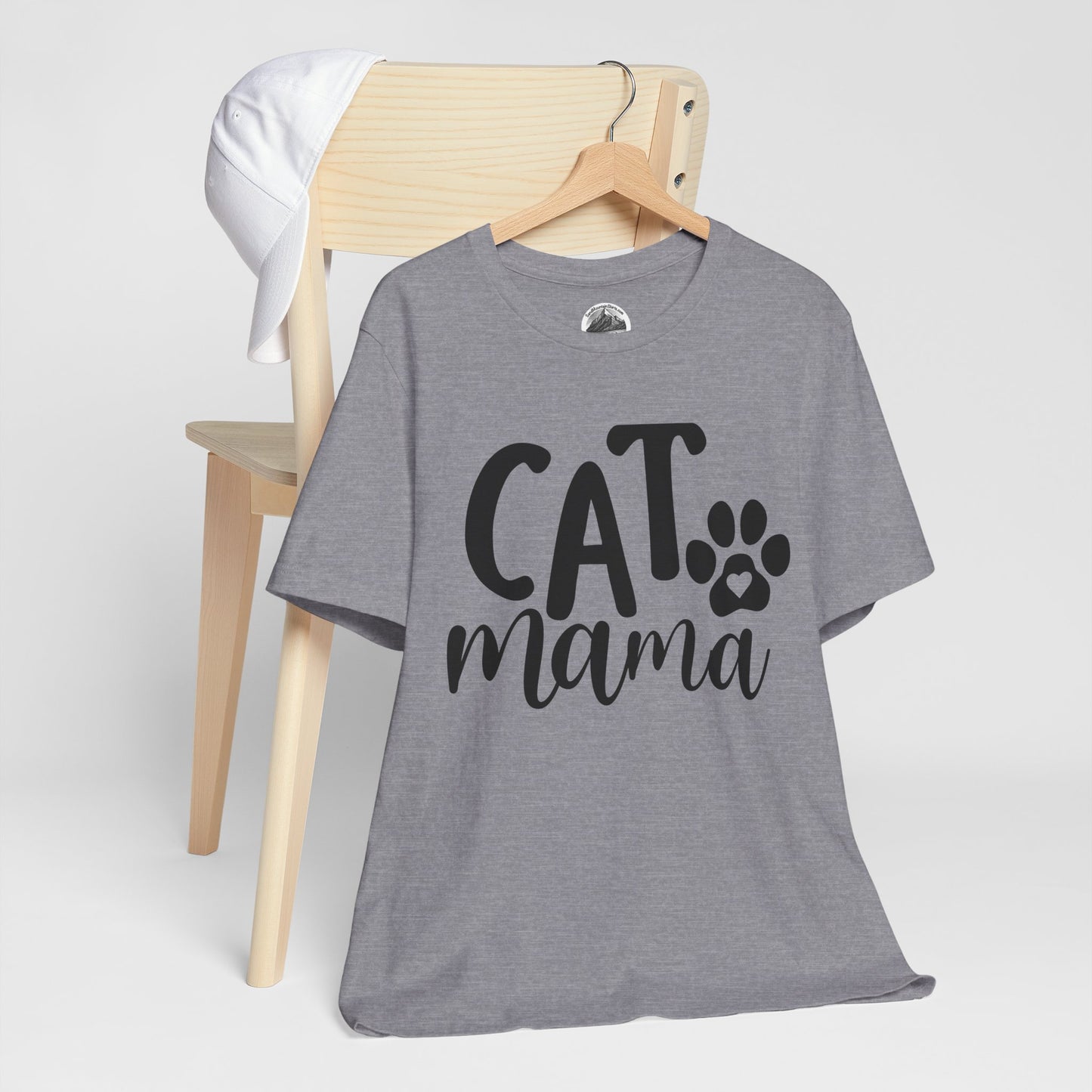 Cat Mama Shirt (Light shirt colors)