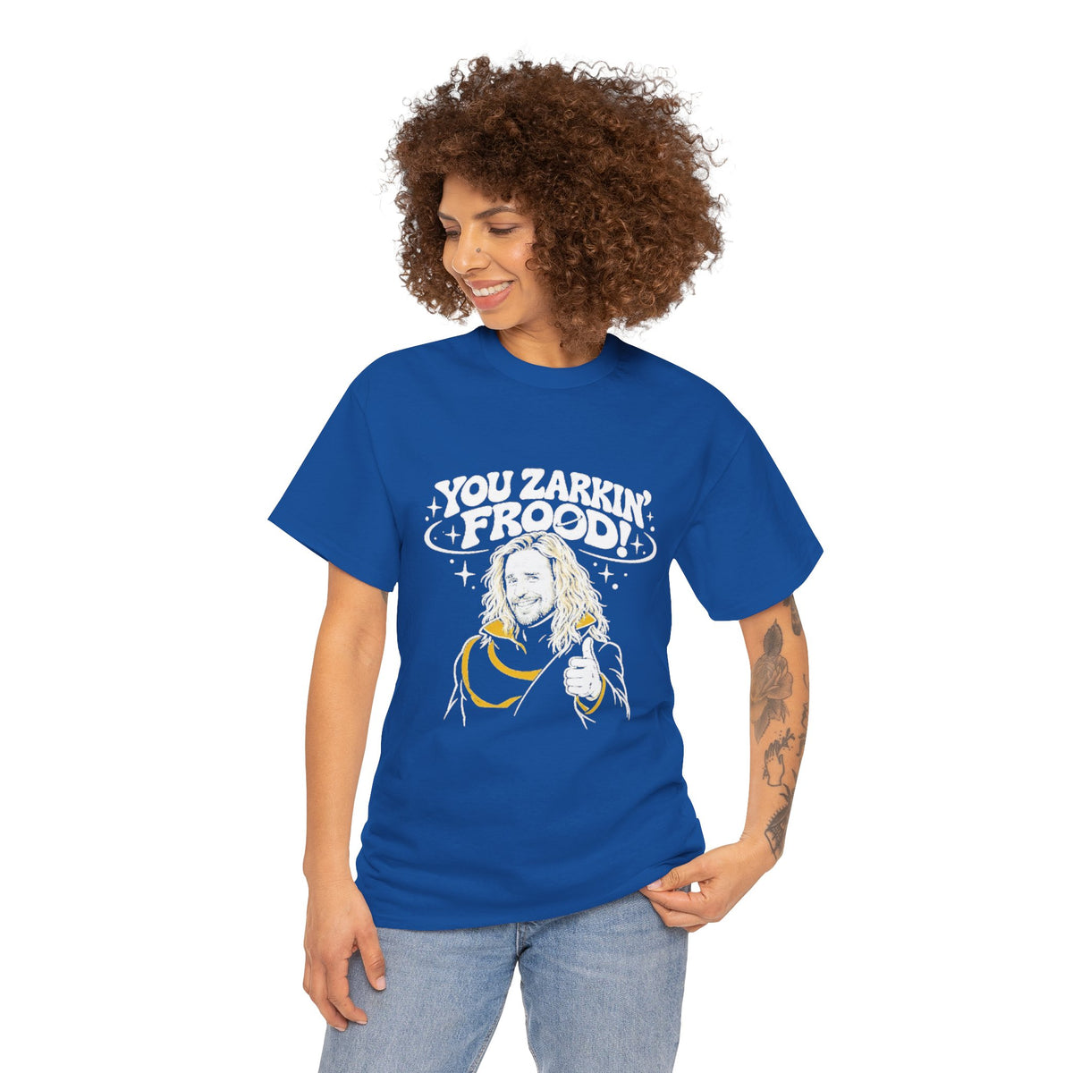 "You Zarkin' Frood!" Hitchhiker's Guide to the Galaxy T-Shirt — Sarcastic Sci-Fi Tee for Hoopy Froods
