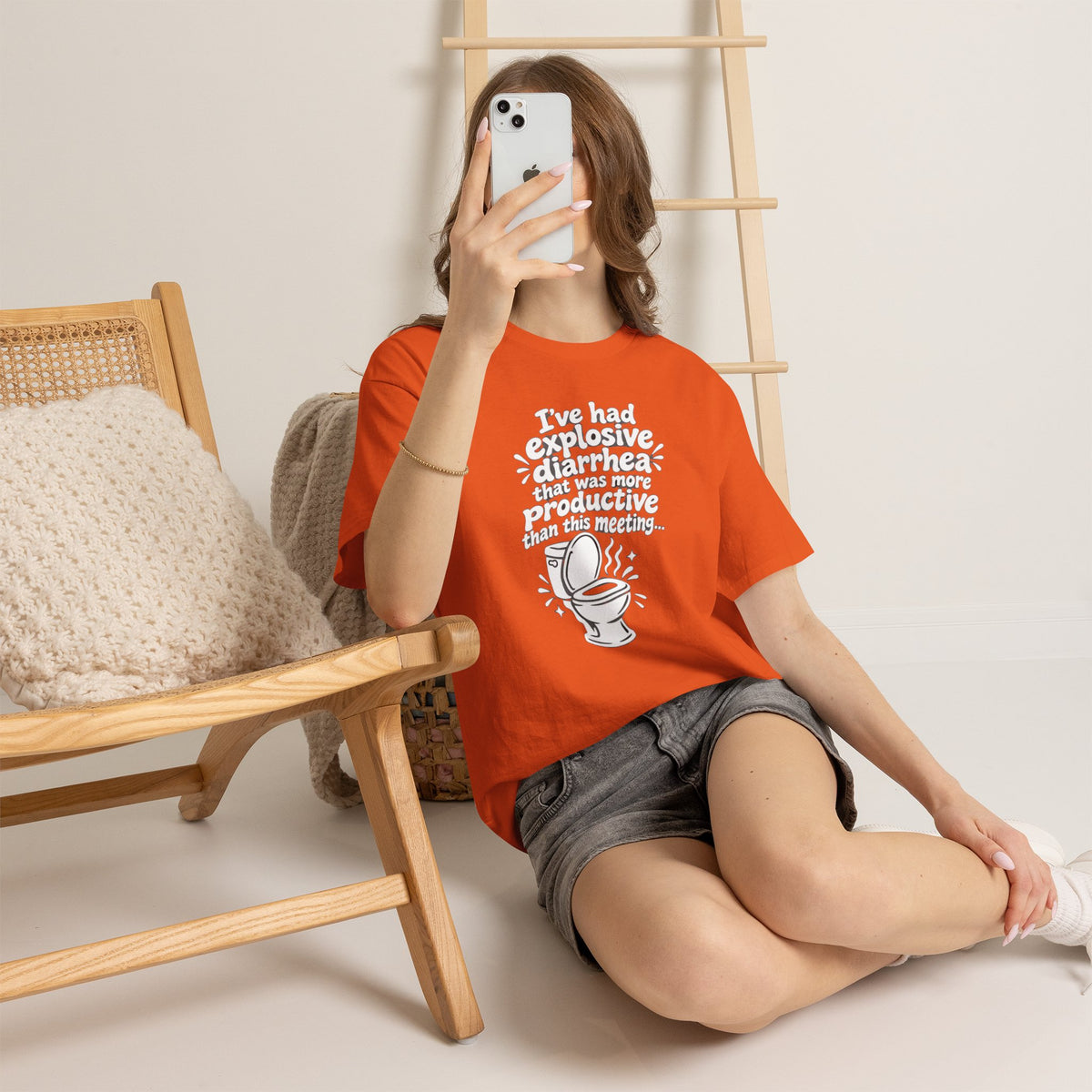 Explosive Diarrhea > This Meeting Funny Sarcastic T-Shirt | Offensive Office Humor Tee | Rude Gag Gift