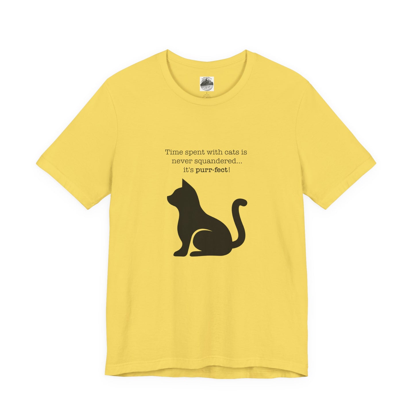 A Cat's Time is Never Squandered! (Light Shirt Colors)