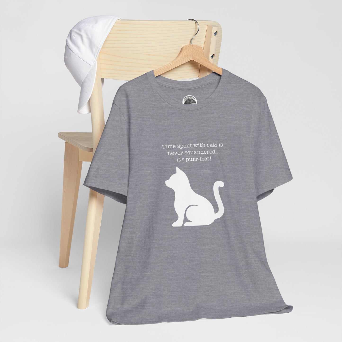 A Cat's Time is Never Squandered! (Dark Color Shirts)