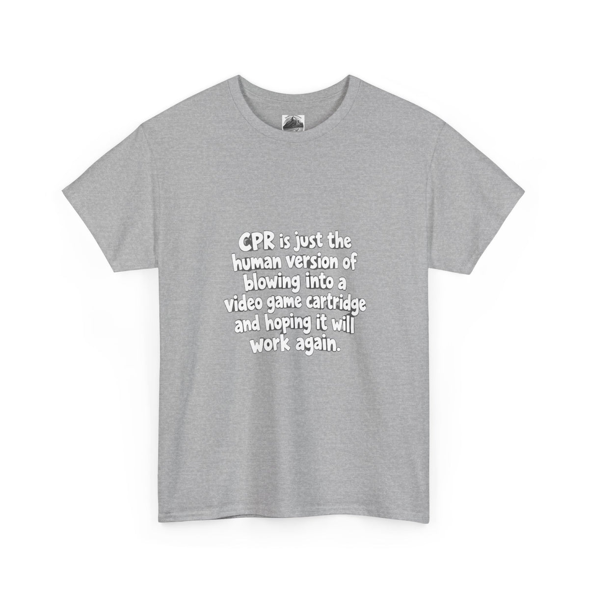 CPR Is Just the Human Version Tee — Funny Paramedic EMT Shirt