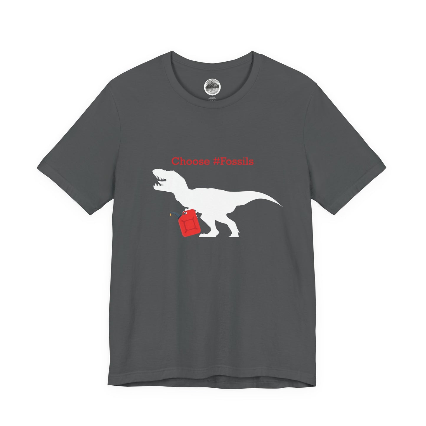 Fossil Fuels Featuring Your Favorite T-Rex (Dark shirt colors)