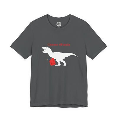 Fossil Fuels Featuring Your Favorite T-Rex (Dark shirt colors)