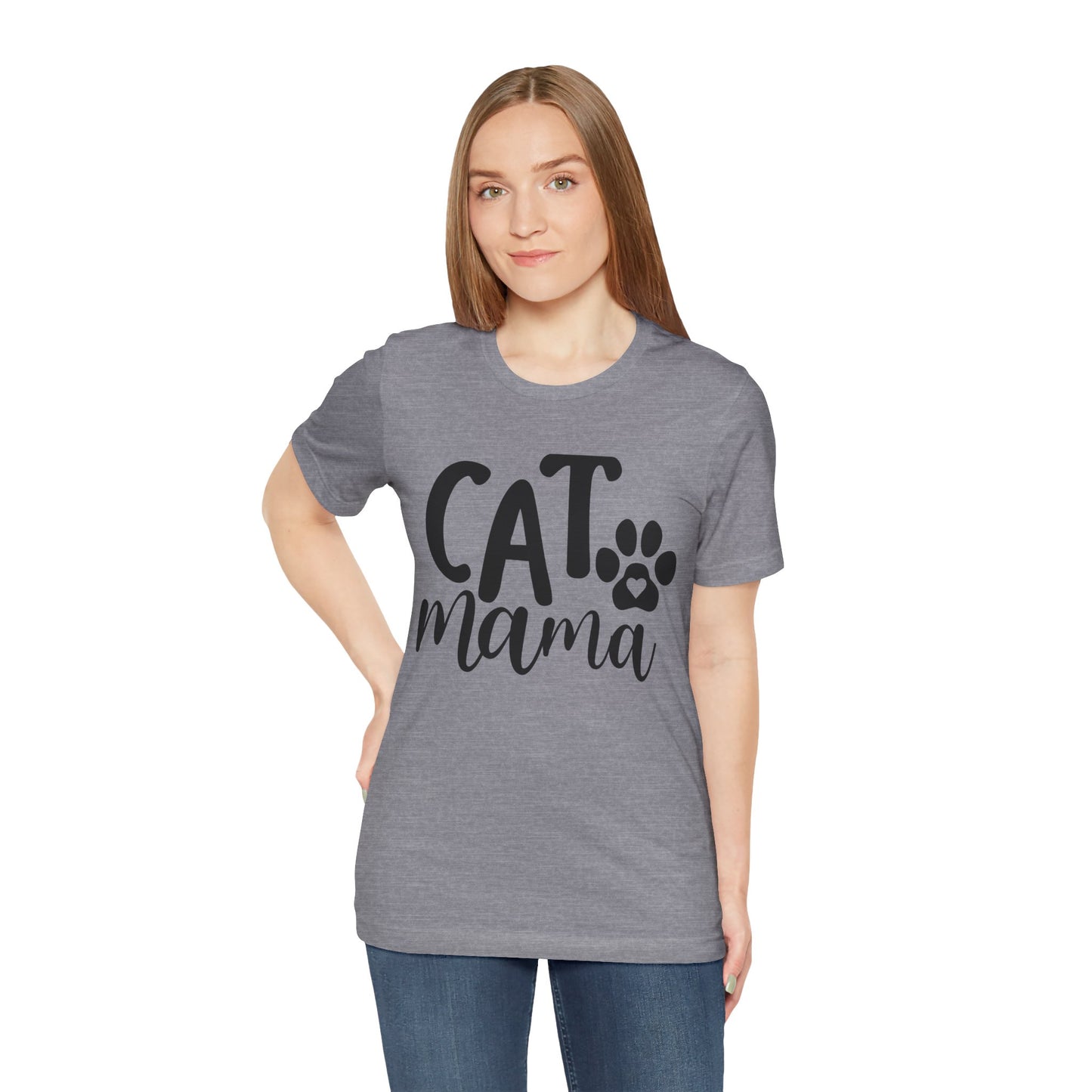 Cat Mama Shirt (Light shirt colors)